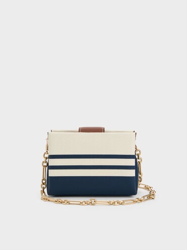 Bosie Canvas Striped Micro Bag, Multi, hi-res
