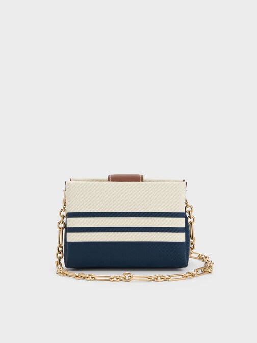 Bosie Canvas Striped Micro Bag, Multi, hi-res