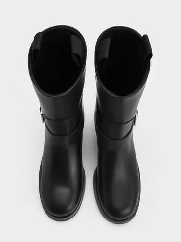 Bottines à boucle latérale Kailey, Noir, hi-res