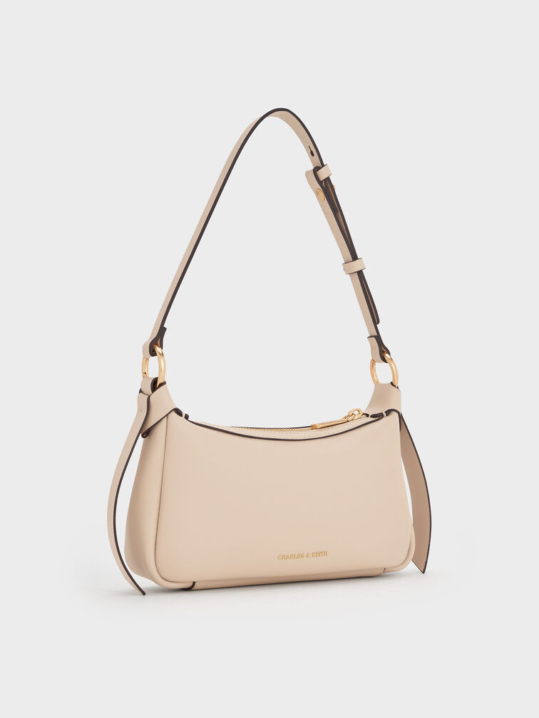 Calla Mini-Schultertasche, Hafer, hi-res