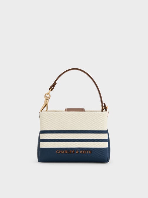 Bosie Canvas Striped Micro Bag, Multi, hi-res