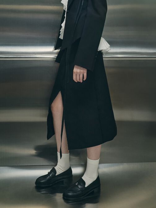 Griselda Loafers, Black, hi-res