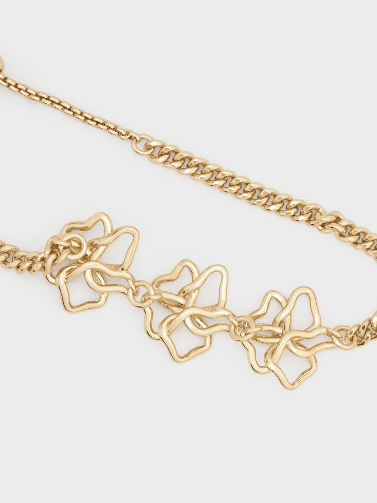 Bracelet fleurs Fernley, Or, hi-res