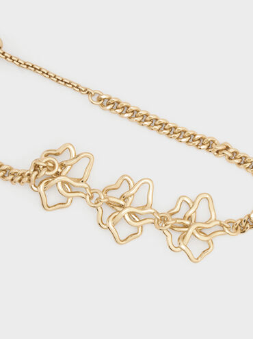 Bracelet fleurs Fernley, Or, hi-res