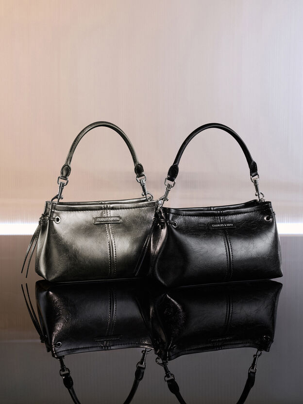 Handtasche Noane mit Tragegriff, Noir, hi-res