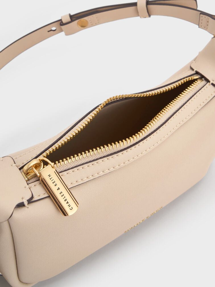 Calla Mini-Schultertasche, Hafer, hi-res