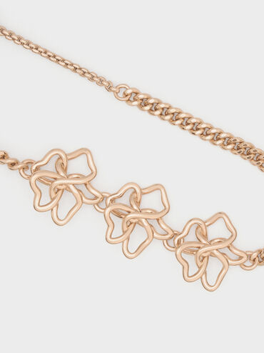 Fernley bloemenarmband, Ros&eacute;goud, hi-res