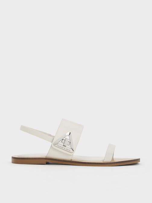 Trice Double Strap Sandals, Chalk, hi-res