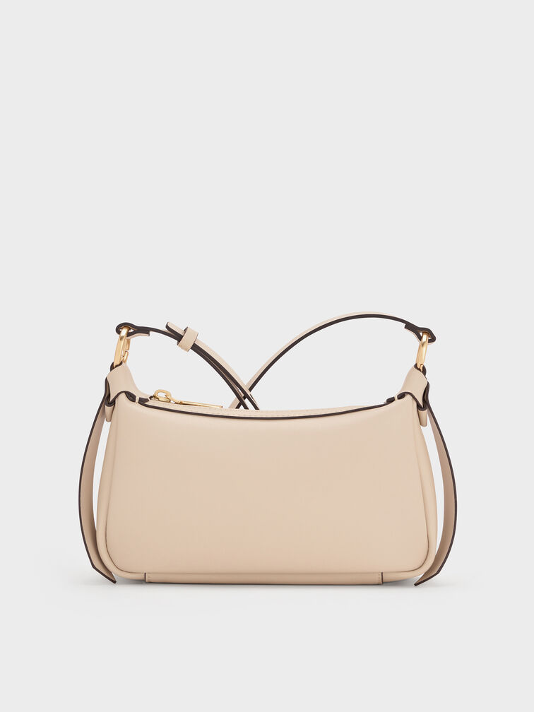 Calla Mini-Schultertasche, Hafer, hi-res