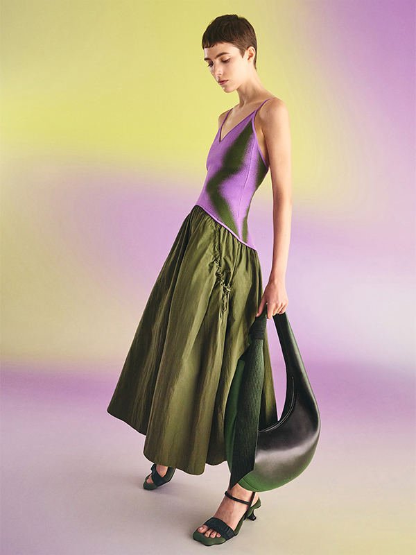 Toni Gradient Knotted Crescent Hobo Bag – CHARLES & KEITH