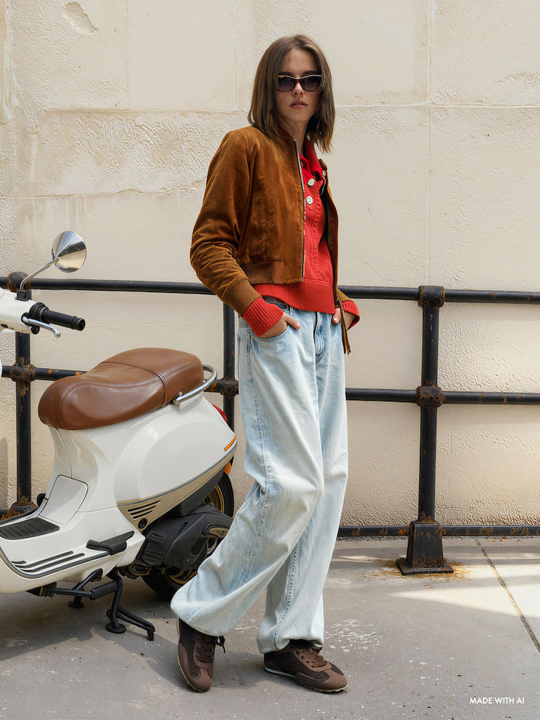 Die Wahl der Schuhe entscheidet bei Wide-Leg-Jeans darüber, ob der Look eher lässig oder elegant wirkt.