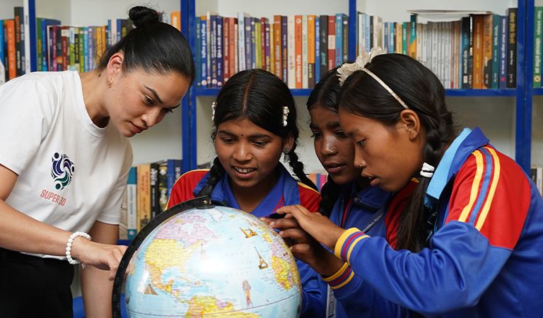 Save the Children Ambassador Australia, Shanina Shaik, joins CHARLES & KEITH Group Foundation in Nepal - CHARLES & KEITH