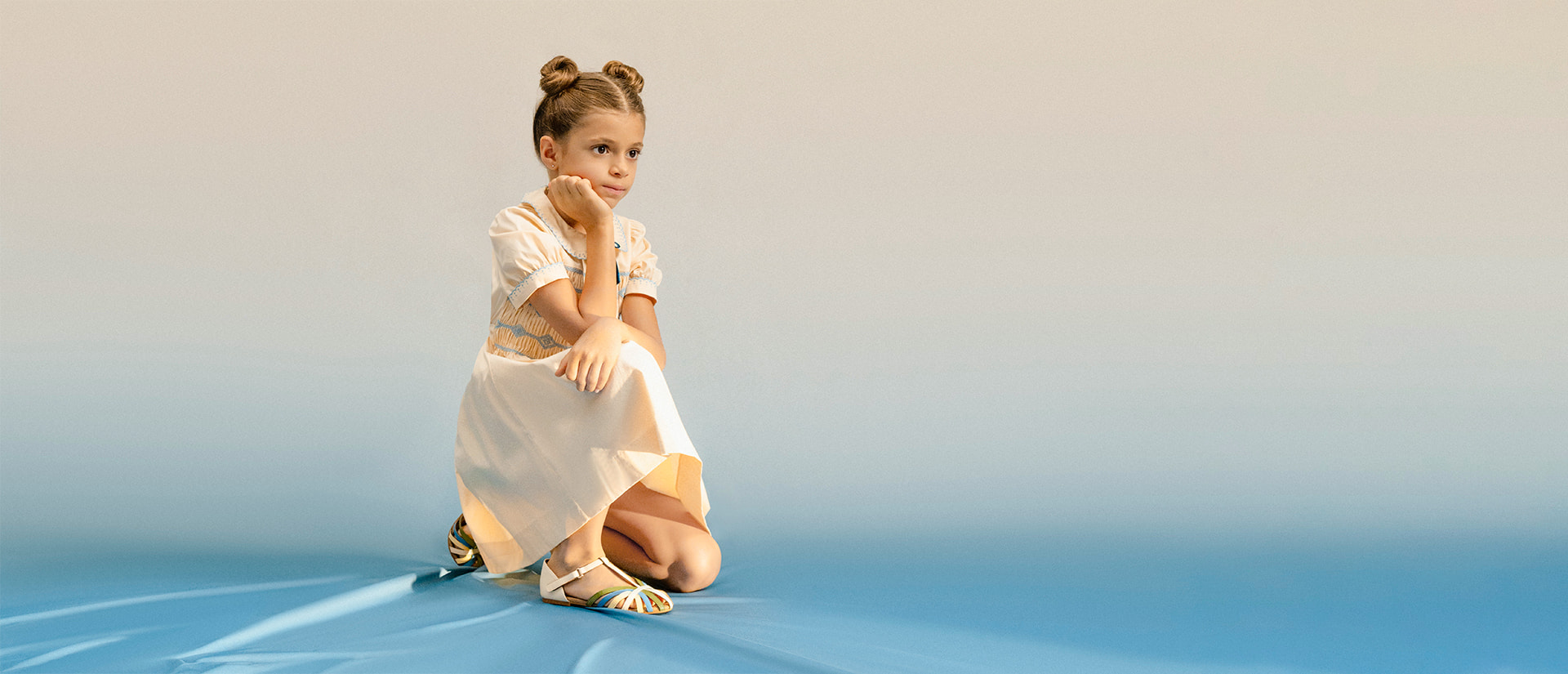 Girls’ multi-coloured t-bar mary janes - CHARLES & KEITH