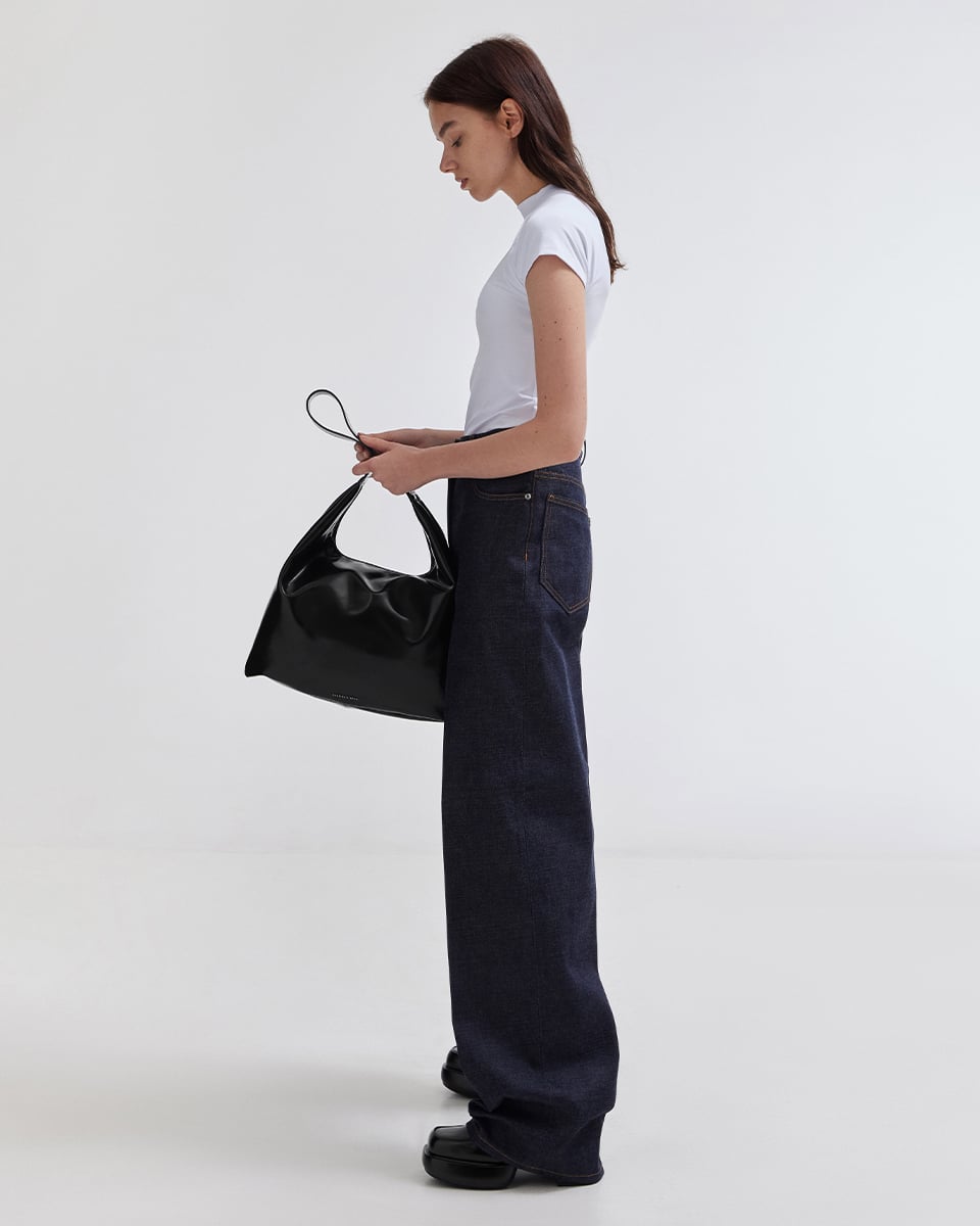 Women’s Lumen slouchy hobo bag (close up)  - CHARLES & KEITH