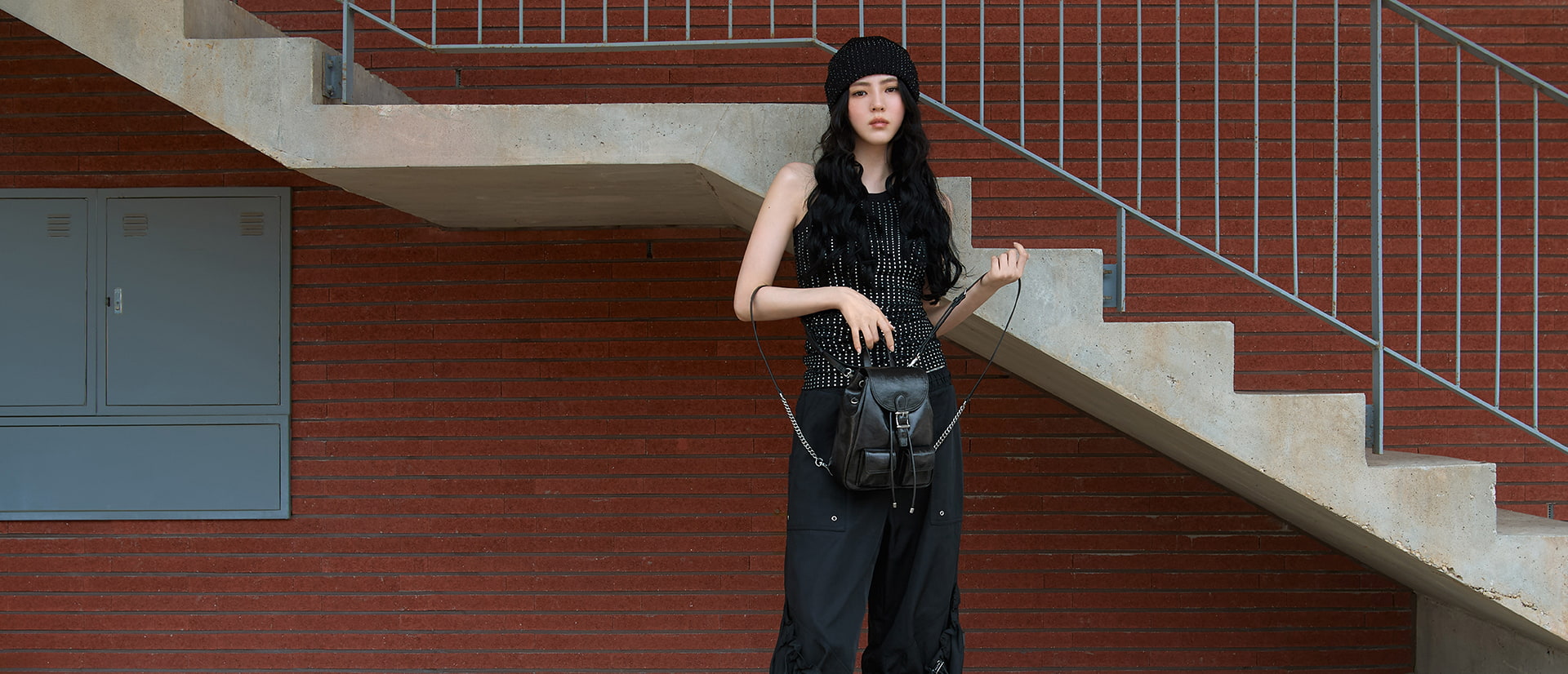 Han So Hee With CHARLES & KEITH Bryna Backpack - CHARLES & KEITH DE