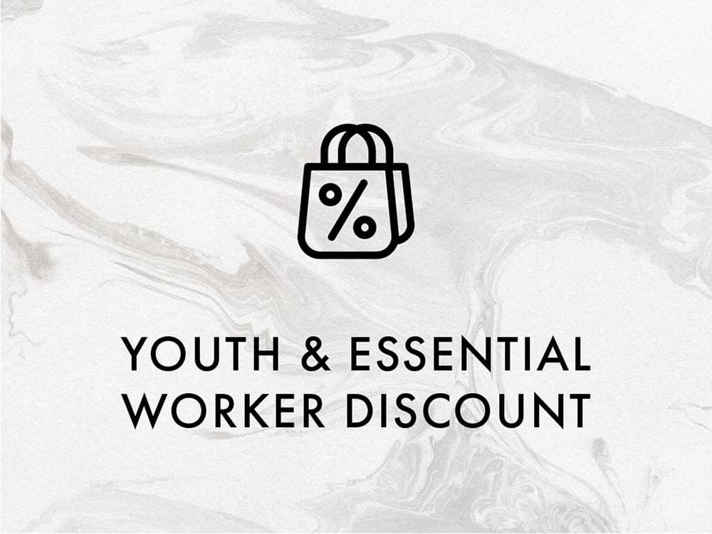 YOUTH & ESSENTIAL WORKERS ENJOY AN EXTRA 10% OFF