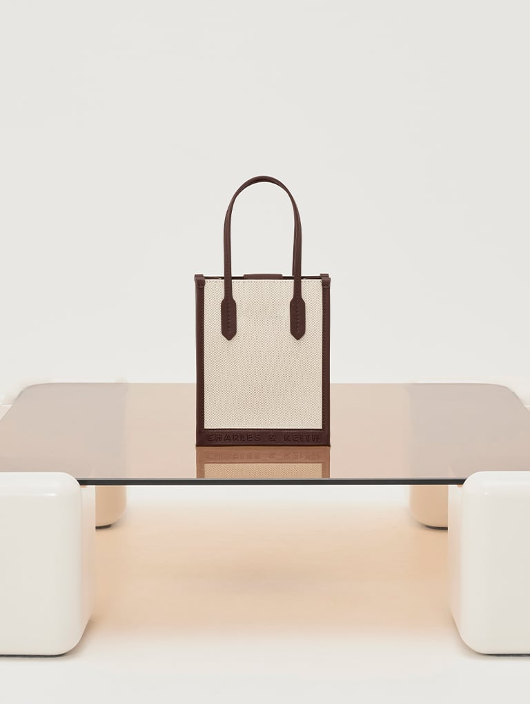 Women’s Oona canvas tote bag - CHARLES & KEITH