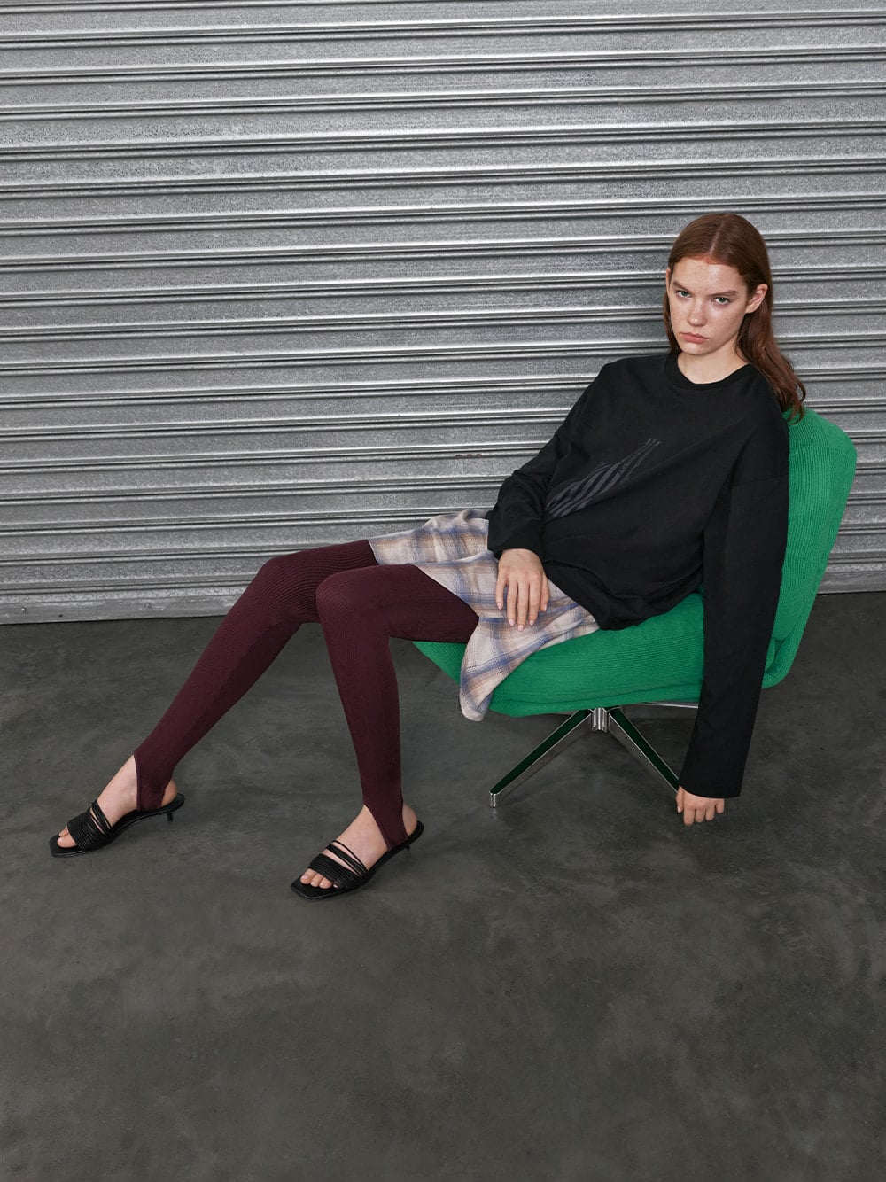 Women's Fianna Strappy Kitten-Heel Mules in black - CHARLES & KEITH