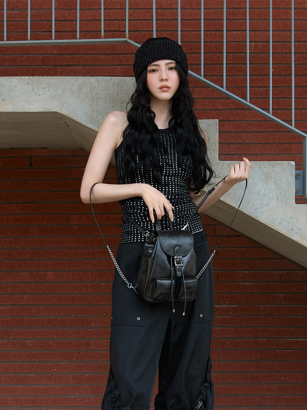 Han So Hee With CHARLES & KEITH Bryna Backpack - CHARLES & KEITH DE