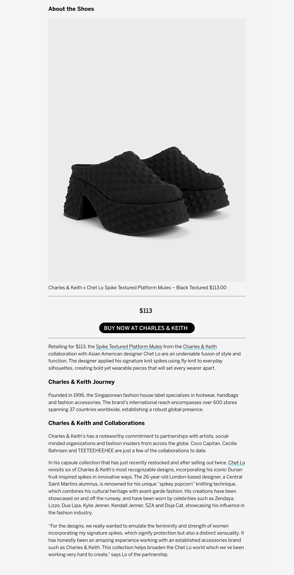 CHARLES & KEITH