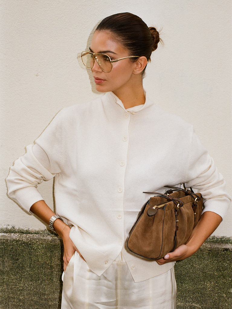 Britton Ruched Elongated Shoulder bag in black - CHARLES & KEITH