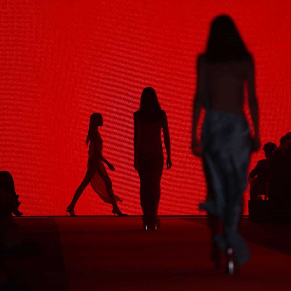 Schuhe und Taschen von CHARLES & KEITH auf der Afterpay Australian Fashion Week.
