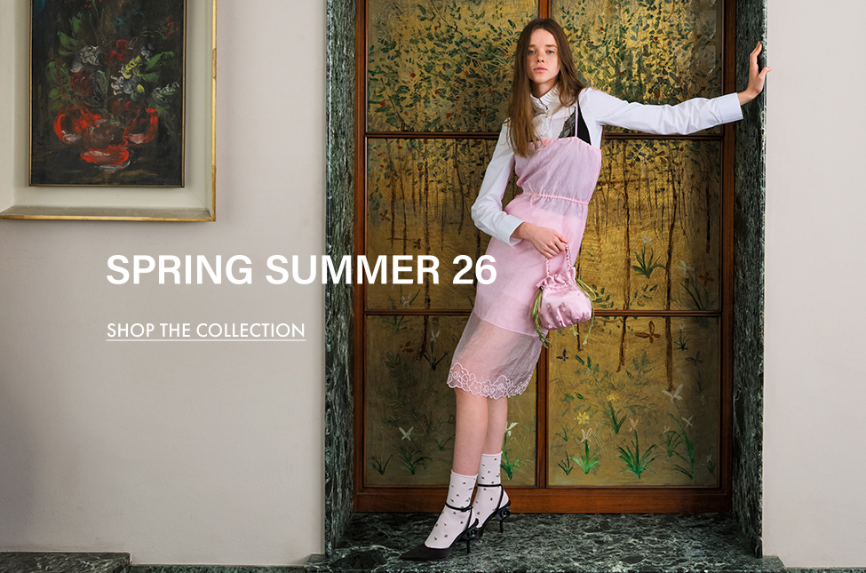Pink Mabel Satin Floral-Vine Bucket Bag - CHARLES & KEITH