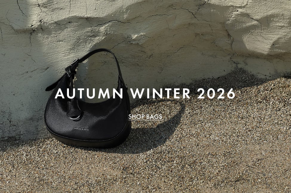 Noir Vega Hobo Bag – CHARLES & KEITH