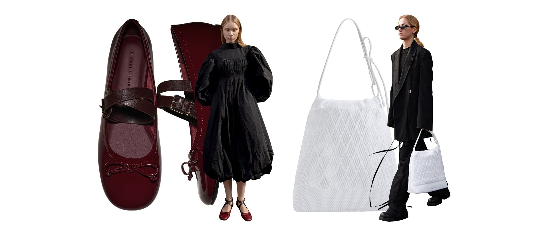 Charles & keith ribbon bag online