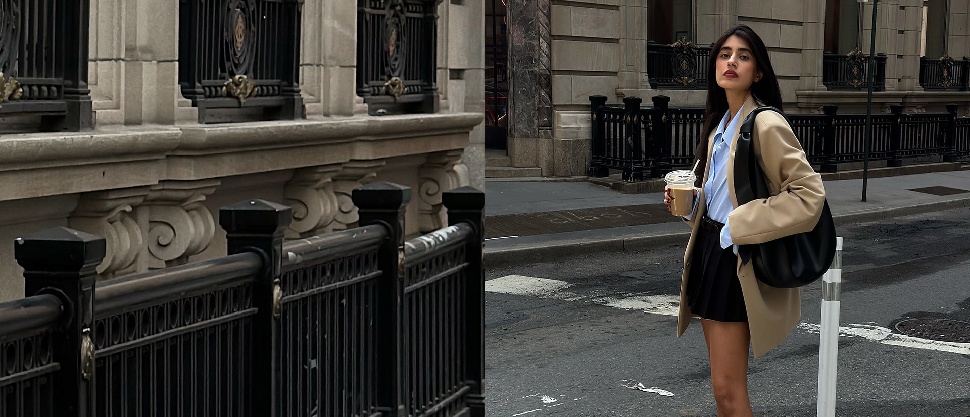 Women’s Toni Knotted Curved Hobo Bag in noir black, as seen on Natasha Narrina - CHARLES & KEITH