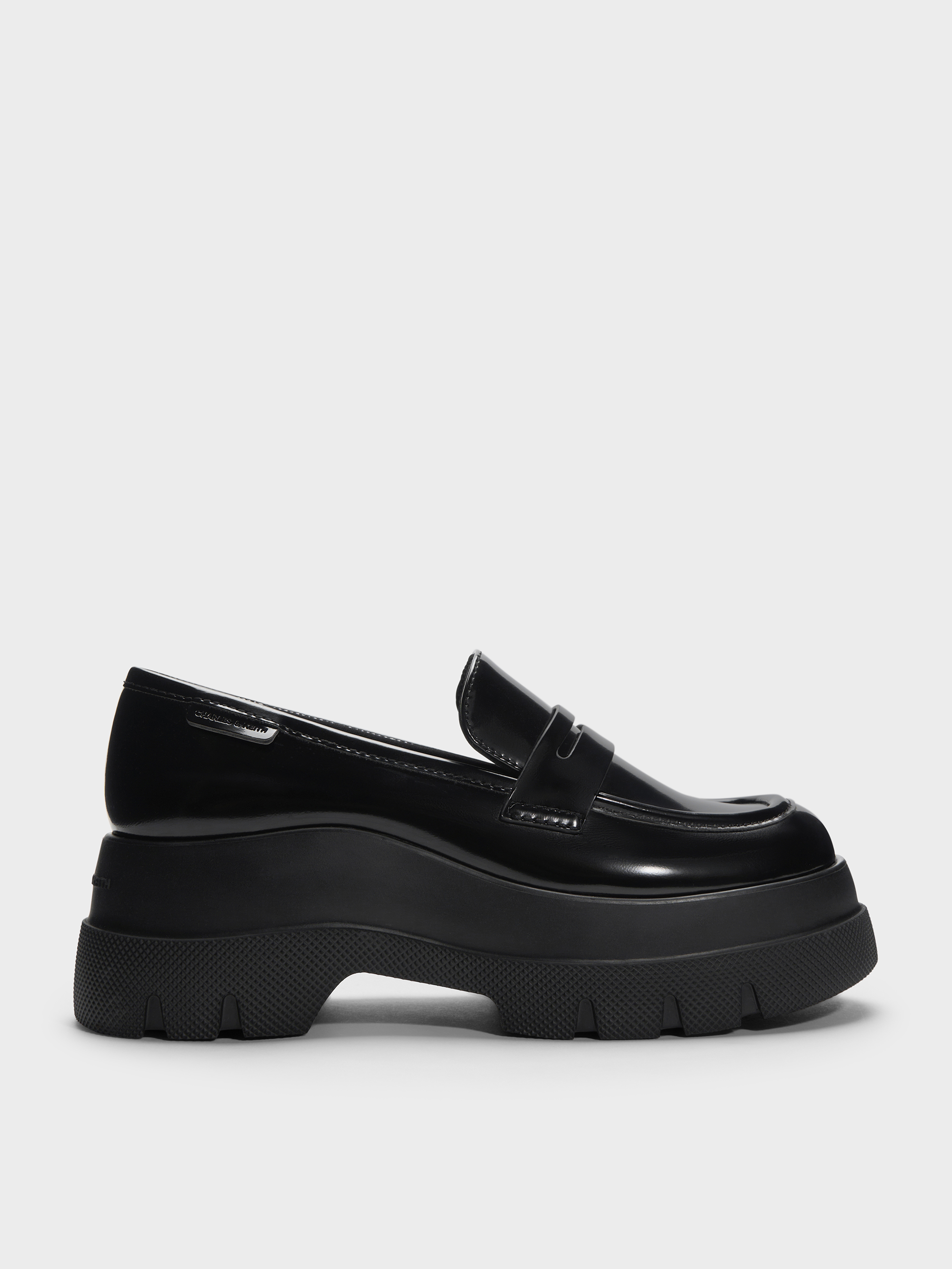 Black Box Leoi Platform Penny Loafers - Black Box - Shoes