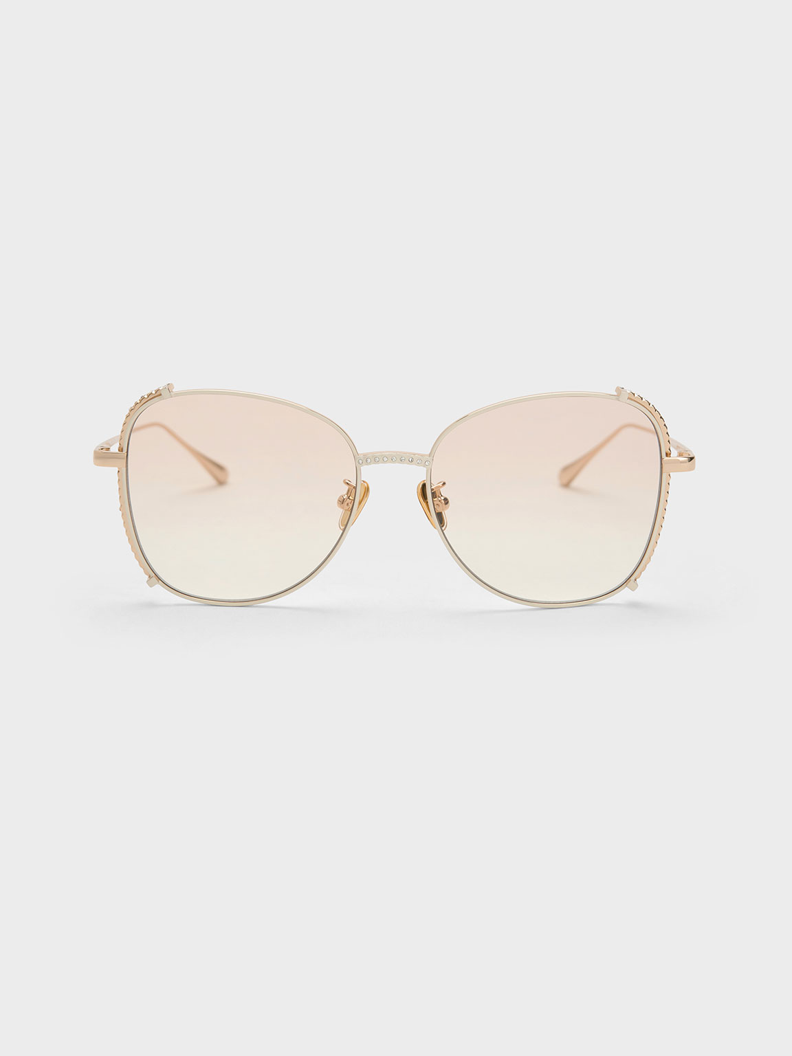 Shop CHANEL 2023 SS Oval Sunglasses by ROSEGOLD