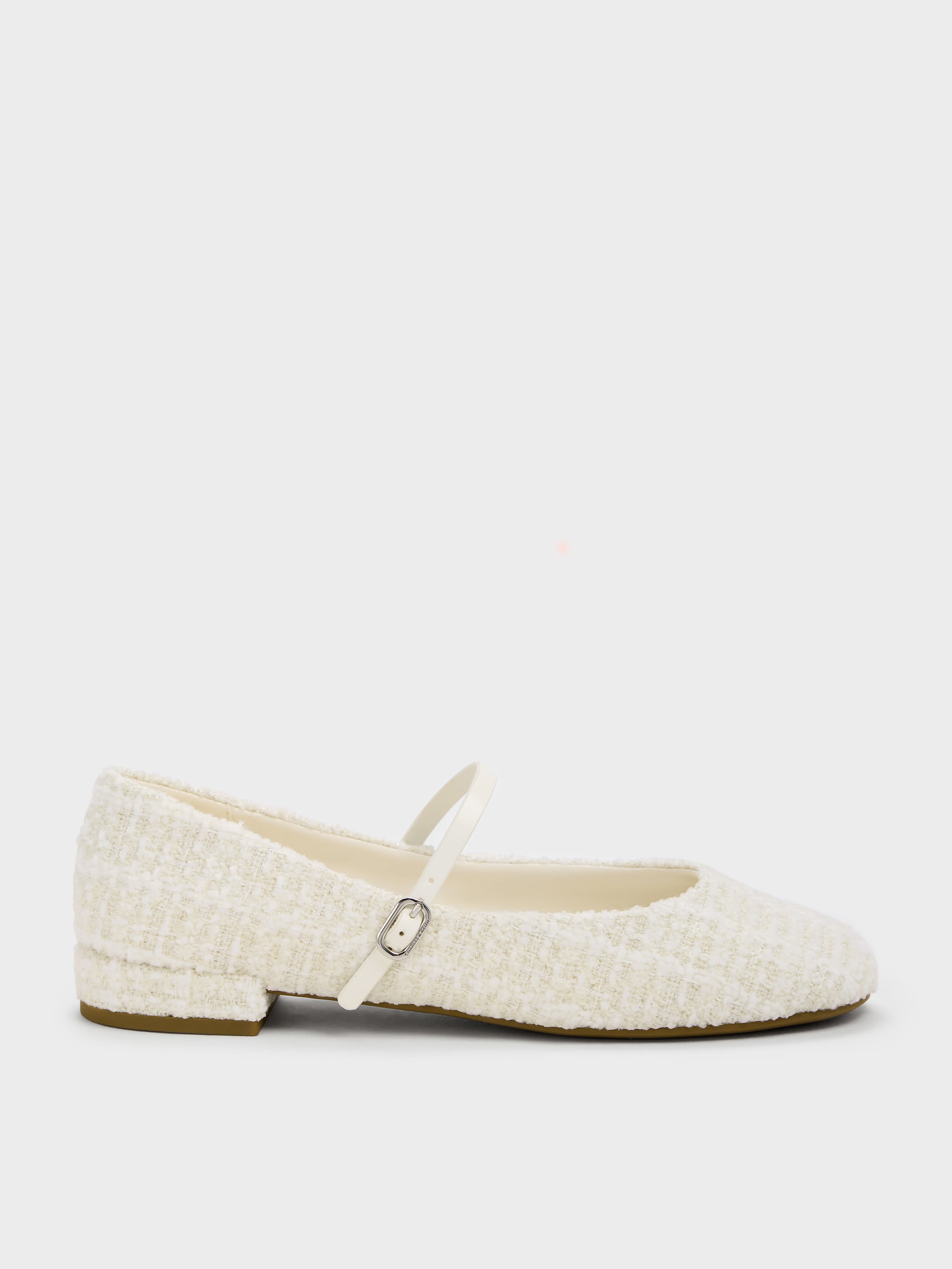 Multi Gertrude Tweed Mary Janes - Multi - CHARLES & KEITH IT