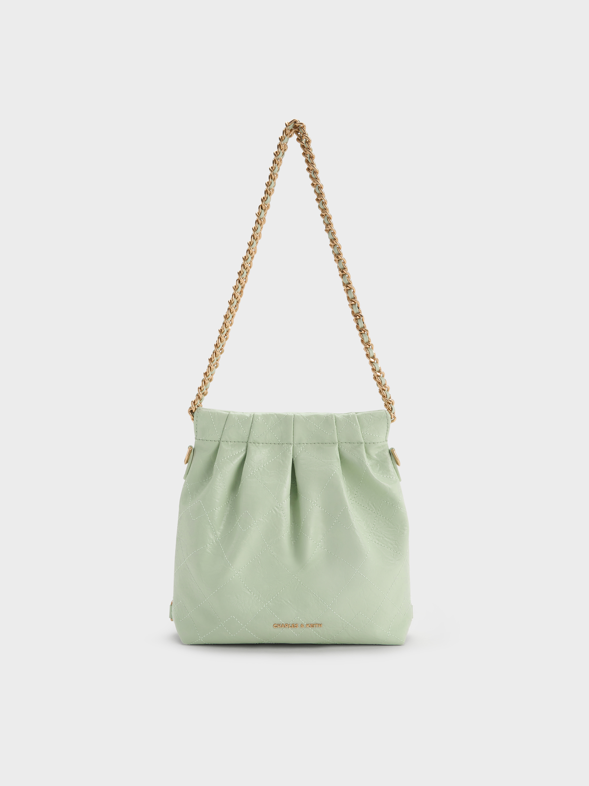 Mint Green Duo Chain-Handle Two-Way Backpack - Mint Green - Bags