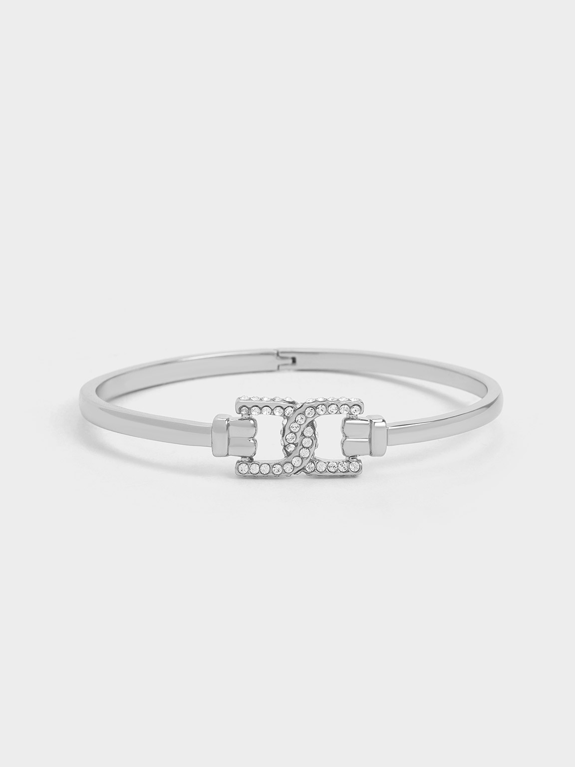 Bracelet Manchette Orn De Cristaux Swarovski Gabine Argent CHARLES bracelet-manchette-orn-de-cristaux-swarovski-gabine-argent-charles