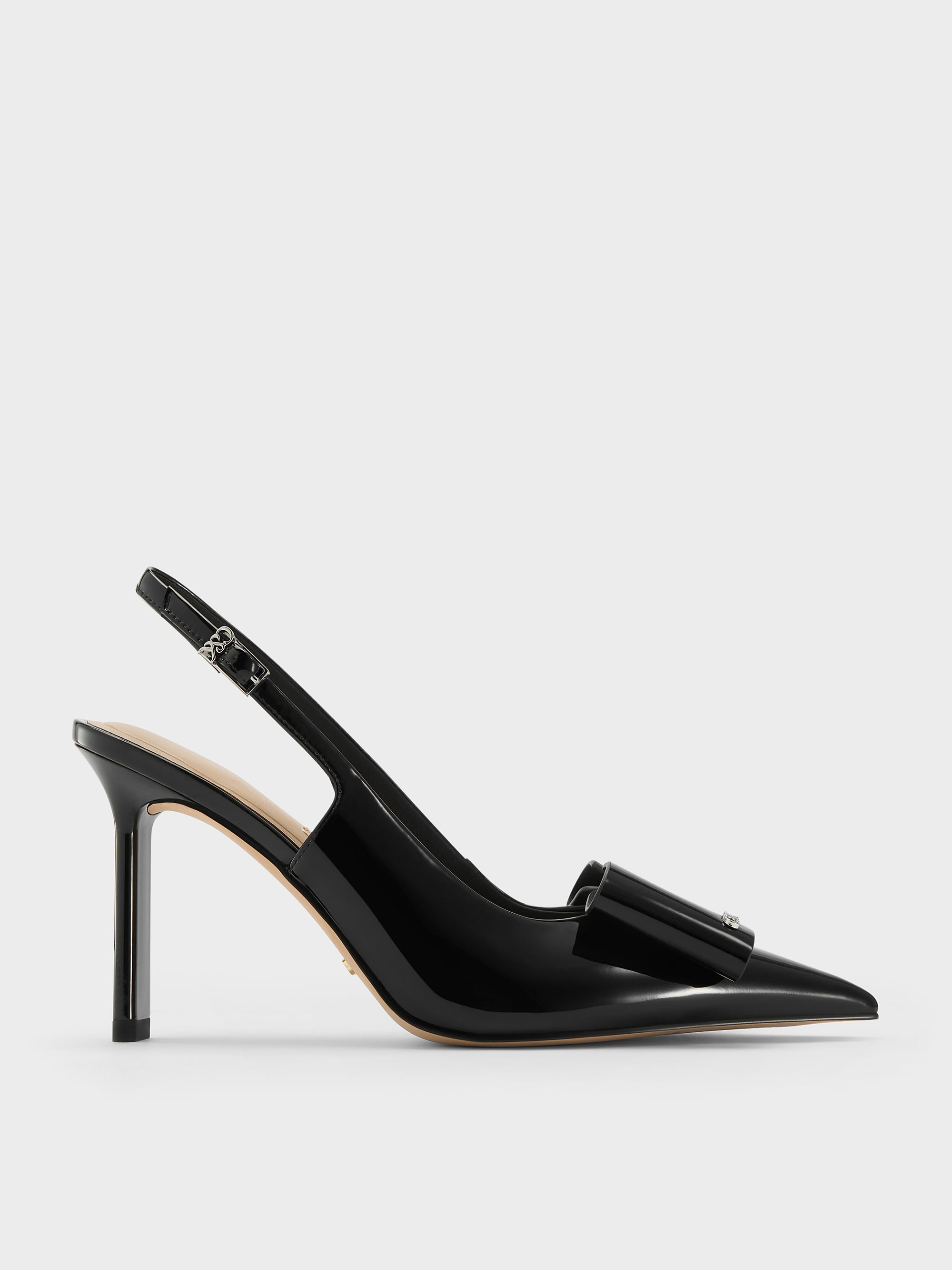Escarpins femme demi-ouverts noirs 38.5 (Gebraucht) in Veyrier für CHF