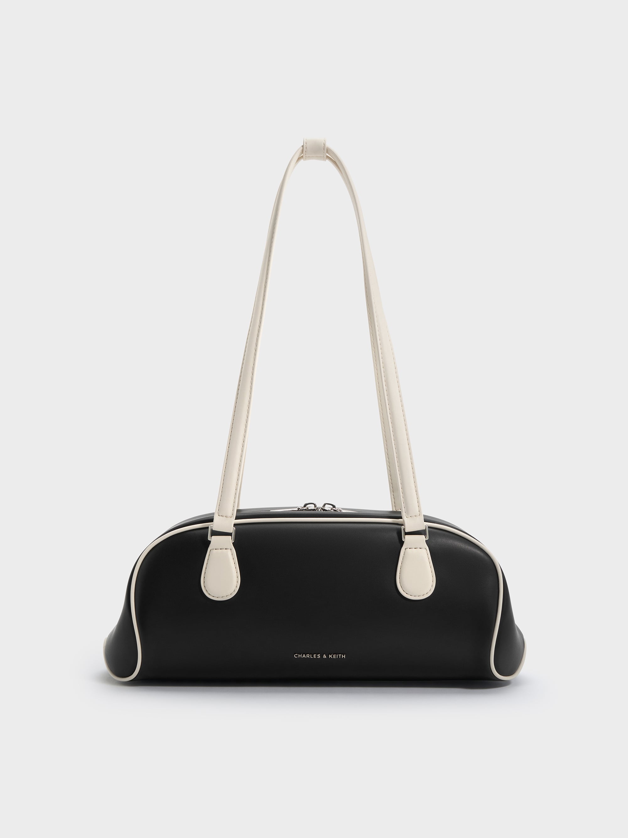 Charles & Keith - Sac porté épaule allongé bicolore Nelly - Charles & Keith - Modalova