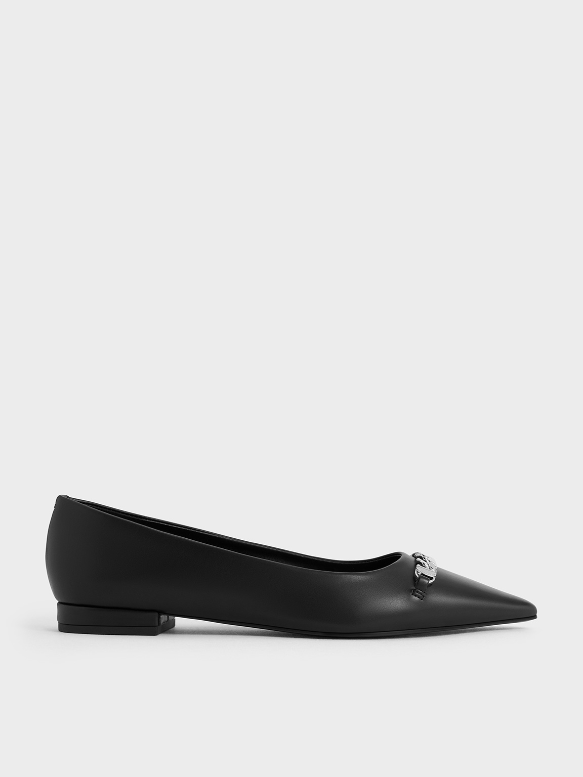 Herstyle Elina Ballerine Donna Punta – Scarpe Basse In Maglia Traspirante Con Soletta Memory Foam, Antiscivolo, Comode Per Ufficio, Lavoro E Tempo Libero, 1901 Nero, 38.5 EU