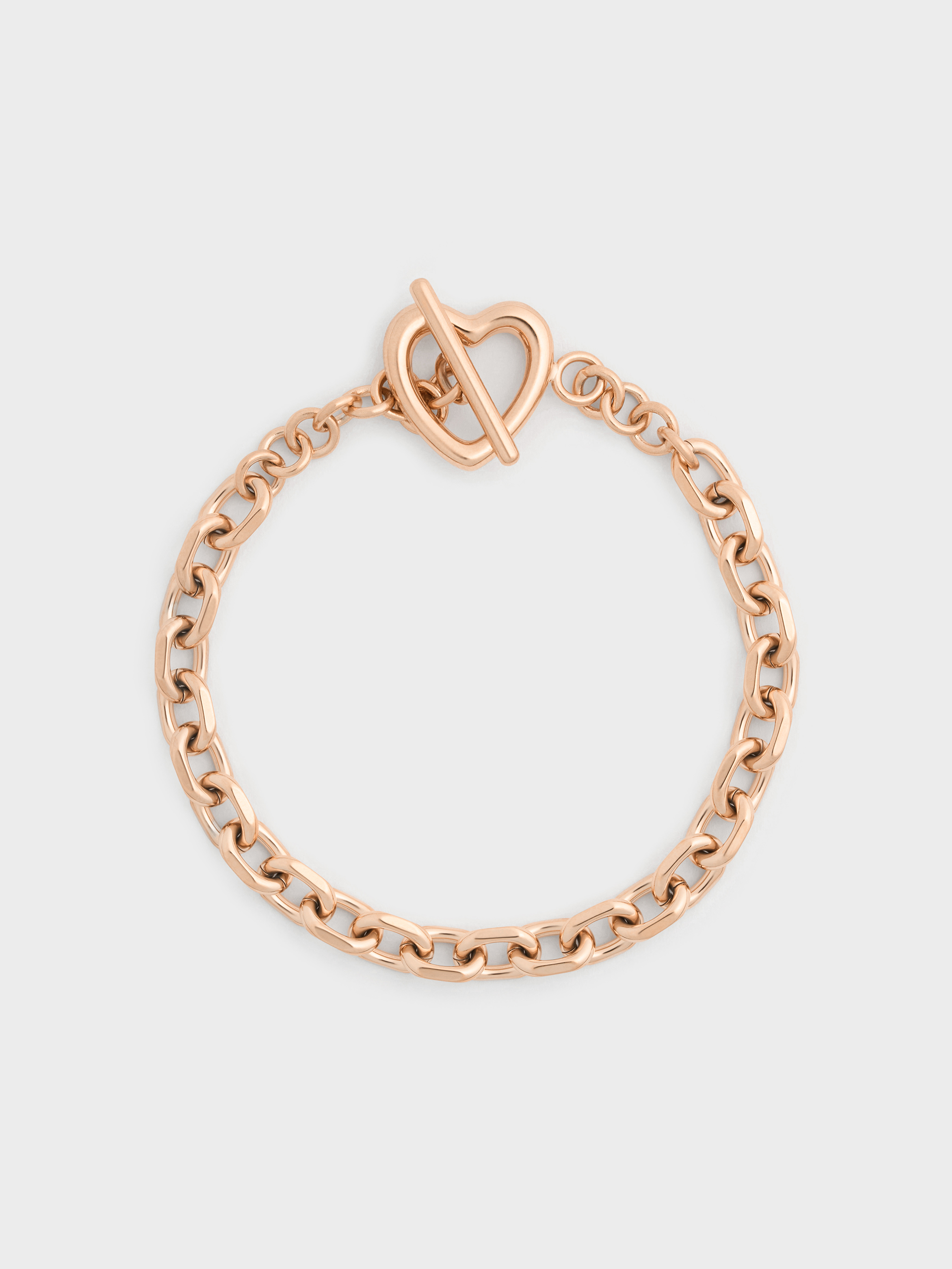 Life Charms Bracciale Stretch Sweet 16 Cuore Oro Rosa – Con Perlina In Argento Placcato, Confezione Regalo