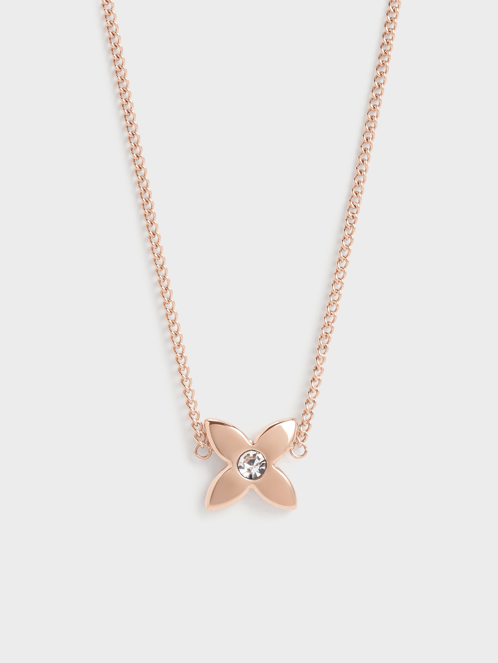 Charles & Keith - Collier à motif floral en cristal Felicity - Charles & Keith - Modalova
