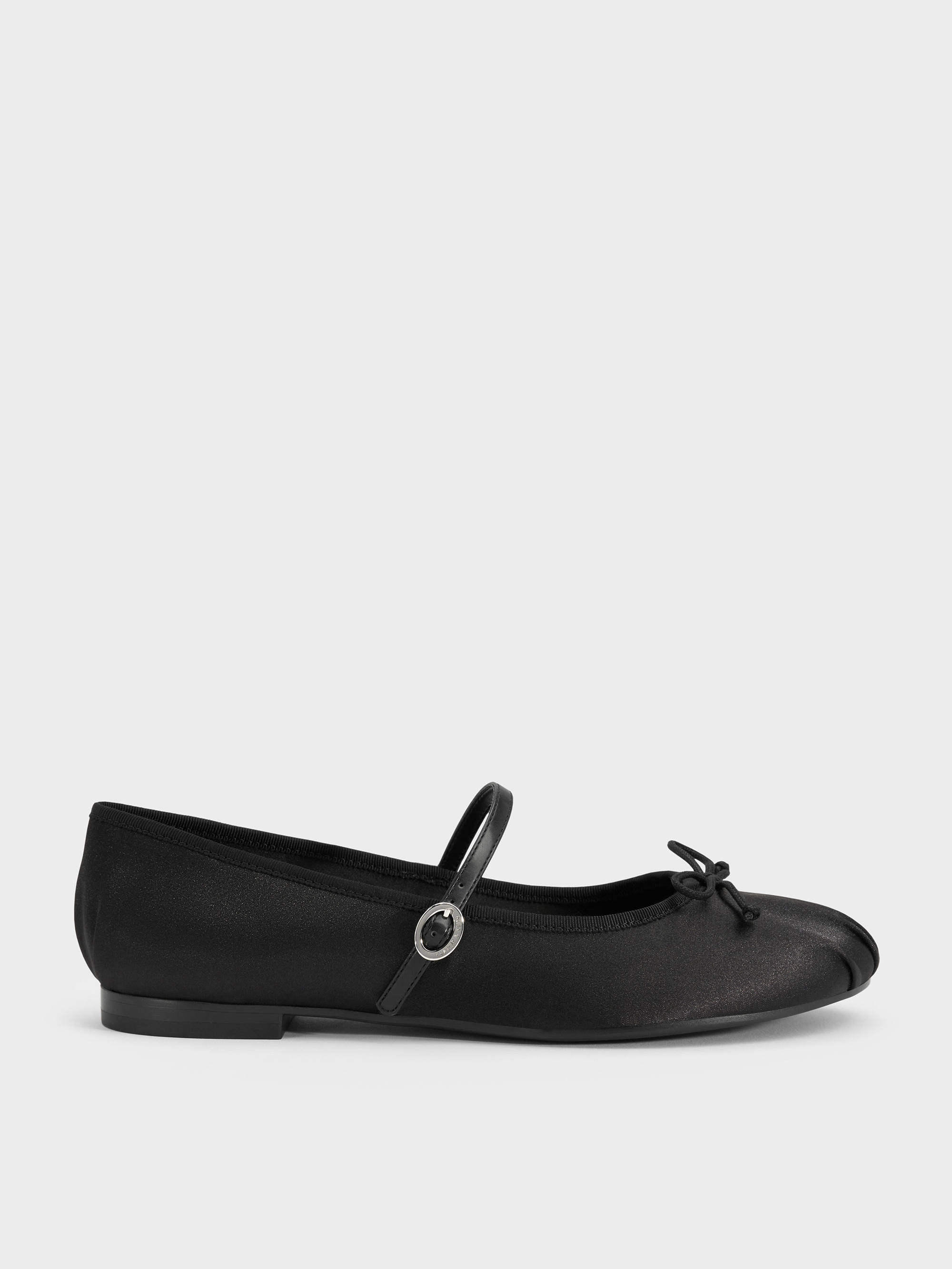 Ballerine Mary Jane Arromic Per Donna - Comode, Punta Arrotondata, Lavorazione A Maglia, Colore Nero, Taglia 40 EU