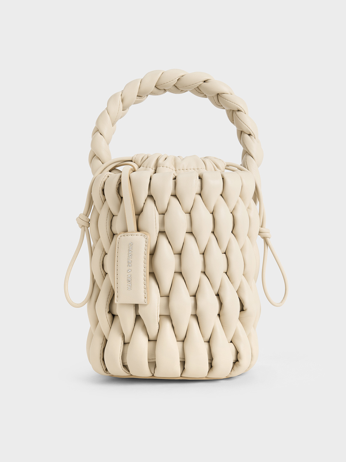 BC Beige Woven Bag