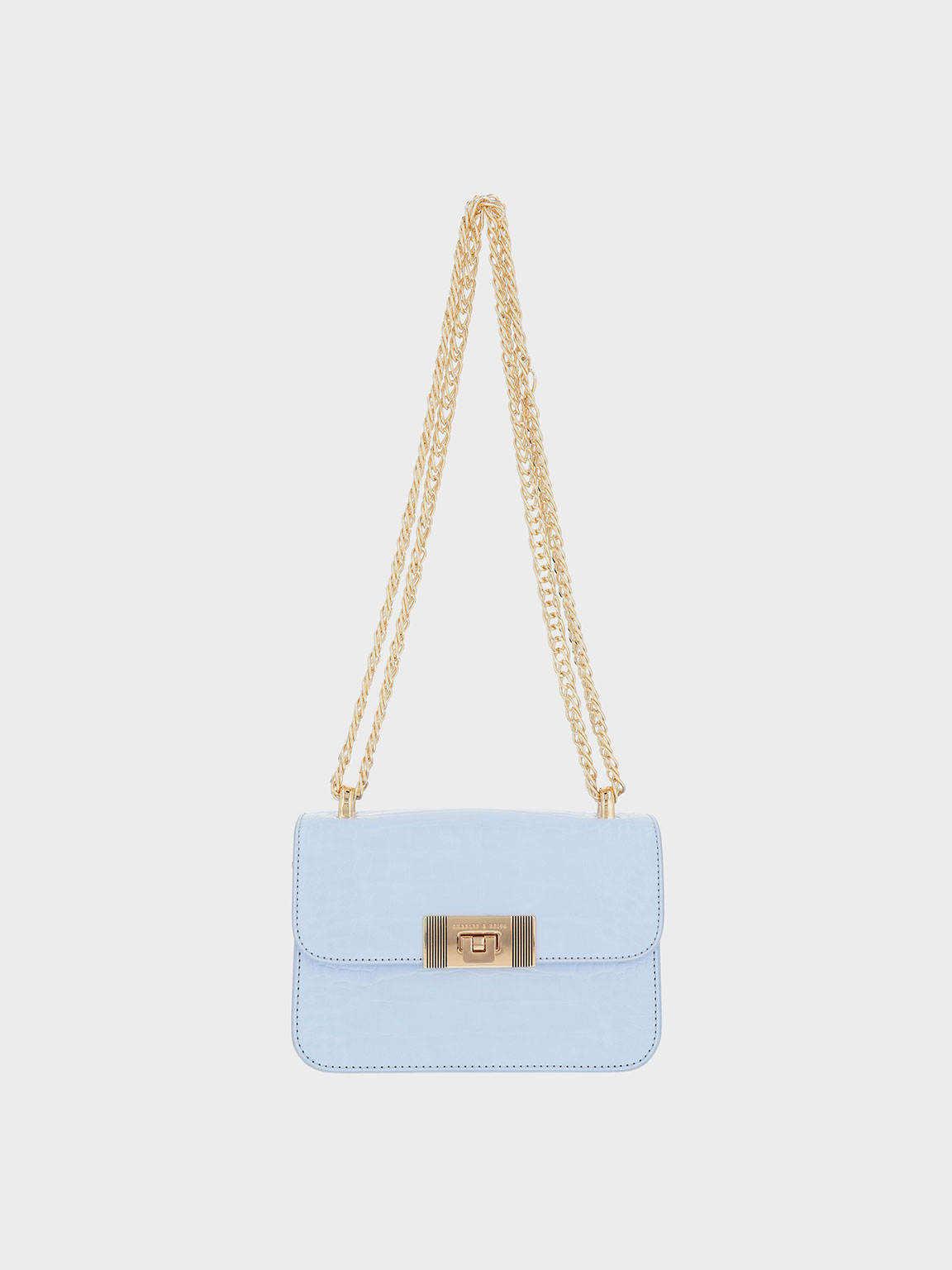 leather bag chain strap